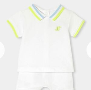 Jacadi Organic Cotton Polo Set